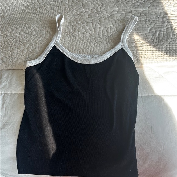 Aritzia Black and White Camisole - Picture 1 of 3
